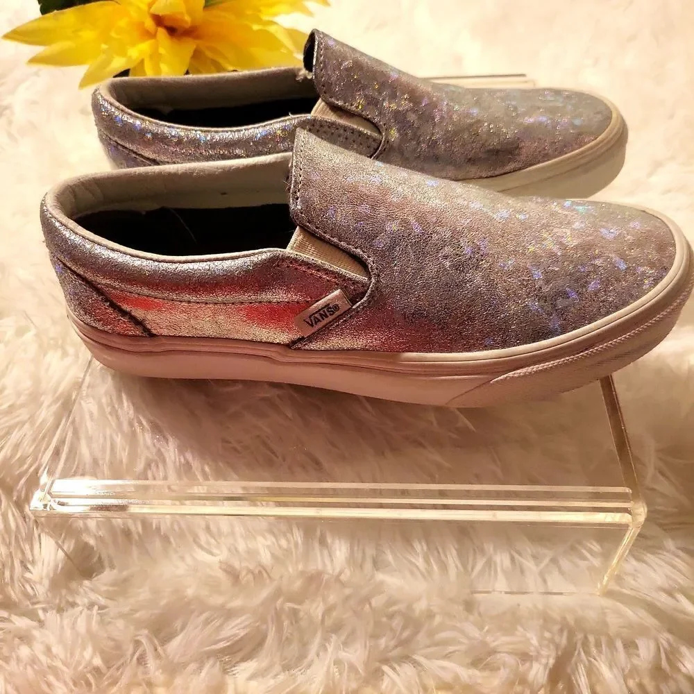 Halogen van's off the wall ladies size8 men's size6.5 in EUC,